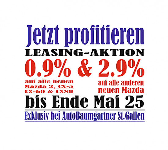 JETZT PROFITIEREN | LEASING-AKTION