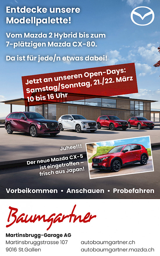 Open Days 21.und 22.März