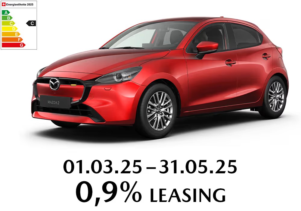 0,9%-LEASING, AB CHF 99.- / MONAT
