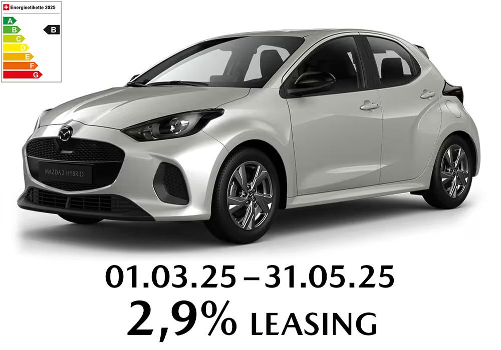 2,9%-LEASING, AB CHF 199.- / MONAT