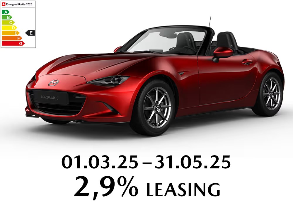 2,9%-LEASING, AB CHF 299.- / MONAT